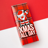 Набор мужских носков "XMAS" размер 41-44 (27-29 см), 5 пар