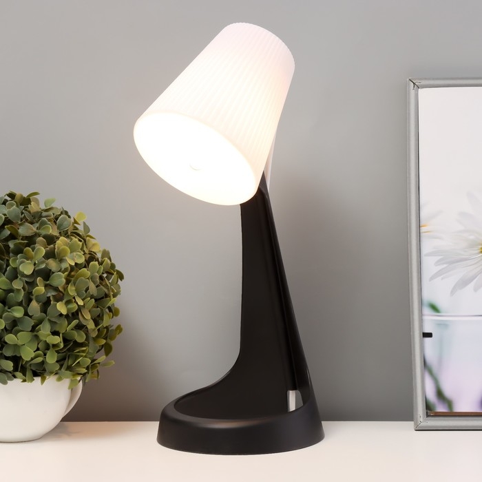 Настольная лампа фикс 1хE27 15W оникс Настольная лампа фикс 1хE27 15W оникс