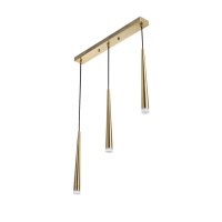 Светильник BayerLux Подвес BayerLuxной "Титан" 3хLED 18Вт 4000К золото 50х4х30-180см Светильник BayerLux Подвес BayerLuxной "Титан" 3хLED 18Вт 4000К золото 50х4х30-180см