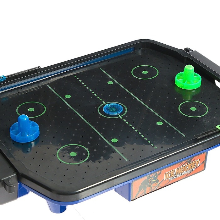 Аэрохоккей «Кибердуэль», работает от батареек, 2-4 игрока, 4+ Аэрохоккей «Кибердуэль», работает от батареек, 2-4 игрока, 4+