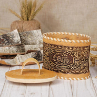 Туес «Соль», 14×8,5×15 см, береста Туес «Соль», 14×8,5×15 см, береста