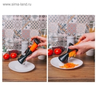 Овощерезка соломкой Доляна, 7&times;7&times;13 см, цвет МИКС