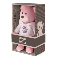 Мягкая игрушка «Мишка Молли в худи единорога и юбке-сетке», 21 см Мягкая игрушка «Мишка Молли в худи единорога и юбке-сетке», 21 см