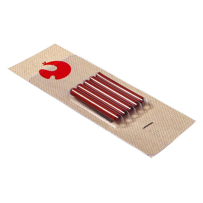 Сангина светлая, набор 5 штук (длина55&plusmn; 1мм; диаметр 8 мм&plusmn; 1мм), в блистере