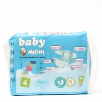 Подгузники для детей  &laquo;Baby Mom&raquo;  4,(7-18),  66 шт