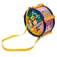 Барабан детский &laquo;Малышок&raquo;, цвета МИКС