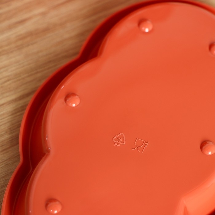 Подставка для столовых приборов &laquo;Камелия&raquo;, 3 отделения, цвет МИКС