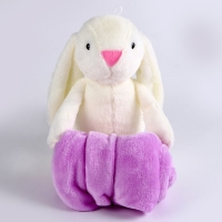 Мягкая игрушка с пледом &laquo;Зайка&raquo;