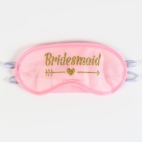 Маска для сна для девичника Bride, карнавальный аксессуар Маска для сна для девичника Bride, карнавальный аксессуар