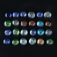 Руны для гадания "Скандинавские", 25шт, кварц Руны для гадания "Скандинавские", 25шт, кварц