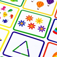 Игровой набор с палочками &laquo;Изучаем счёт и цвета&raquo;, счётные палочки, по методике Монтессори