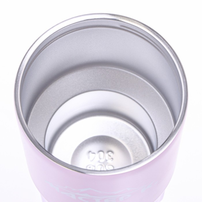 Термокружка, 360 мл, Путешествие Термокружка, 360 мл, Путешествие "Мастер К", сохраняет тепло 6 ч, сиреневая