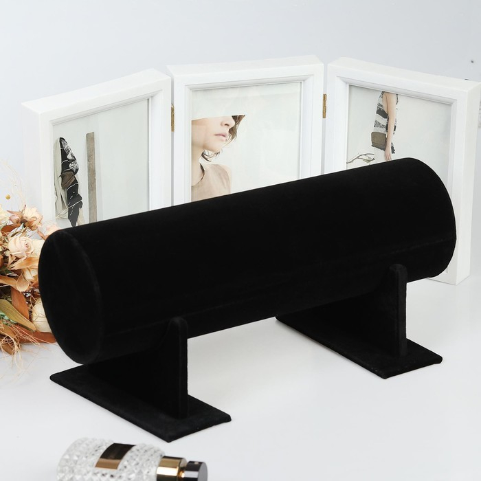 Подставка под ободки 36×17,5×16,5 см, d=11, цвет чёрный Подставка под ободки 36×17,5×16,5 см, d=11, цвет чёрный