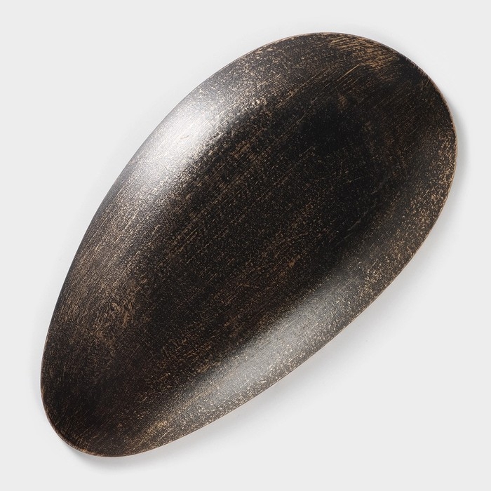 Блюдо для фруктов &laquo;Буржуа&raquo;, 29,5&times;16&times;2,5 см, цвет золотой