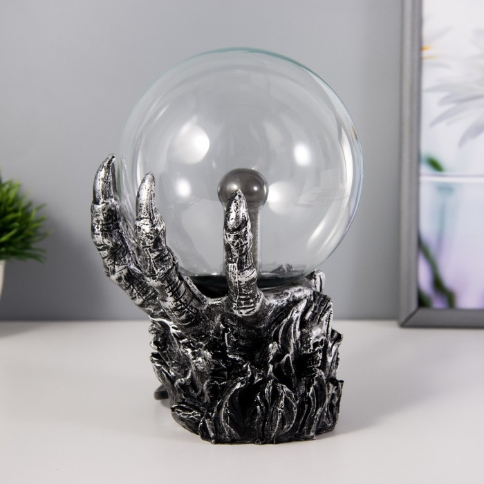 Плазменный шар полистоун Плазменный шар полистоун "Рука из подземелья" 20х17х11 см