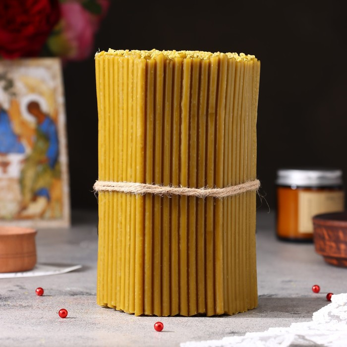 Свечи церковные № 100, упаковка 1кг Свечи церковные № 100, упаковка 1кг