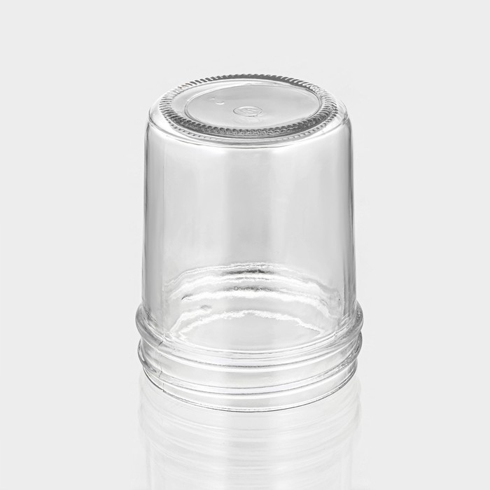 Банка стеклянная для сыпучих продуктов Доляна &laquo;Сильвер&raquo;, 240 мл, 7&times;8,5 см, с металлической крышкой