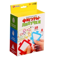 Развивающий набор «Фигуры-липучки», 10 заданий, 8 фигур, 3+ Развивающий набор «Фигуры-липучки», 10 заданий, 8 фигур, 3+