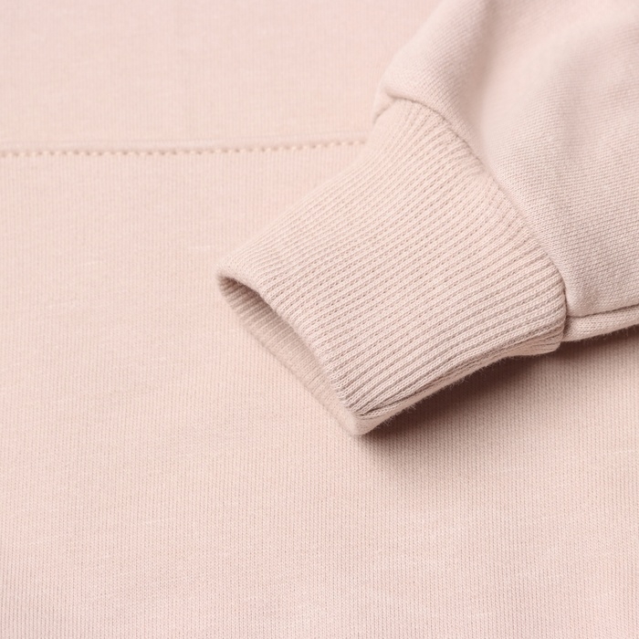 Комплект для девочки (толстовка, брюки) НАЧЕС, цвет бежевый, рост 146 см