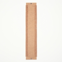 Когтеточка с пропиткой "Пижон", ДВП ковролин, 50 х 10 см, бежевая Когтеточка с пропиткой "Пижон", ДВП ковролин, 50 х 10 см, бежевая