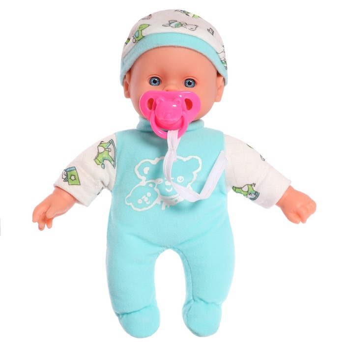 Пупс мягконабивной &laquo;Мой малыш&raquo; со звуком, МИКС