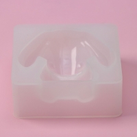 Молд Доляна &laquo;Зайчонок&raquo;, силикон, 6,3&times;6,2 см, прозрачный