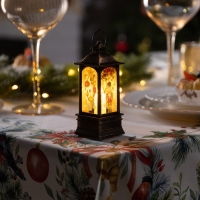 Светодиодная фигура «Бронзовый фонарь с щелкунчиком» 5 × 12 × 5 см, пластик, батарейки AG13х3 (в комплекте), свечение тёплое белое Светодиодная фигура «Бронзовый фонарь с щелкунчиком» 5 × 12 × 5 см, пластик, батарейки AG13х3 (в комплекте), свечение тёплое белое