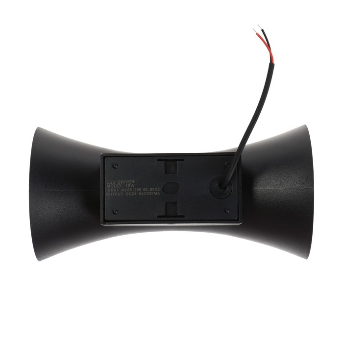 Светильник фасадный &laquo;Элегант&raquo;, FSD-035, 10Вт, 3000К, 1 луч, IP65, 220В, пласт., черно-золот.   10084