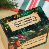 Набор &laquo;Будьте здоровы&raquo;: чай 20 г., варенье из сосновых шишек 30 г., бальзам 100 мл.