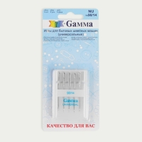 Иглы для бытовых швейных машин, универсальные, №90/14, 5 шт, NU Иглы для бытовых швейных машин, универсальные, №90/14, 5 шт, NU