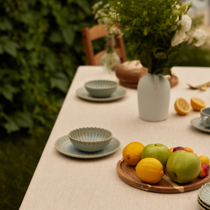 Скатерть  SL HOME  "Gloomy" 300х140см, лен 100%, 180 гр/м2