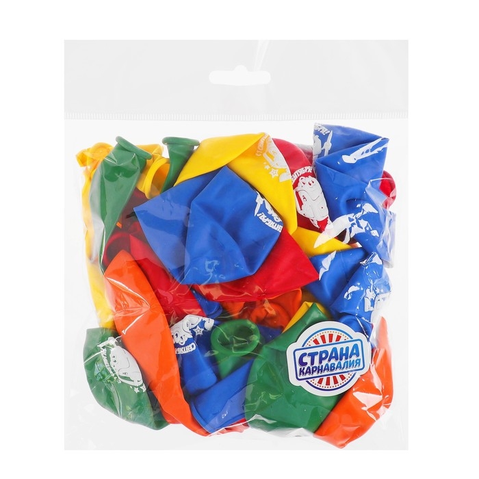 Воздушный шар латексный 12 Воздушный шар латексный 12" «С 1 сентября! Самый лучший праздник», рюкзак, 25 шт., МИКС