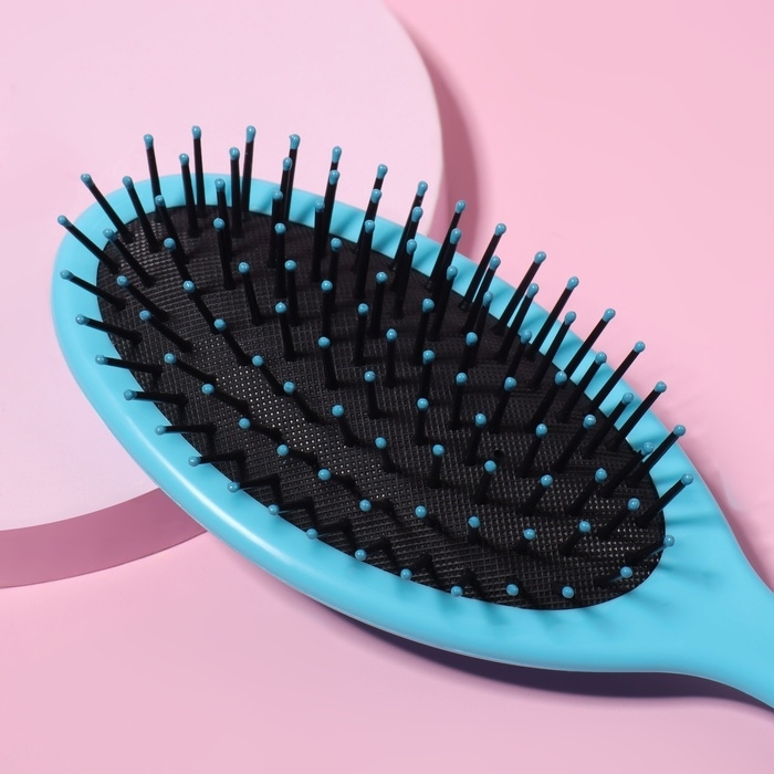 Расчёска массажная, 7 × 22 см, цвет МИКС Расчёска массажная, 7 × 22 см, цвет МИКС