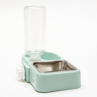 Комплекс автопоилка и автокормушка 26,5 х *16,5 х 22 см, голубой