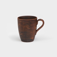 Кружка &laquo;Столовая&raquo;, гладкая, красная глина, 300 мл