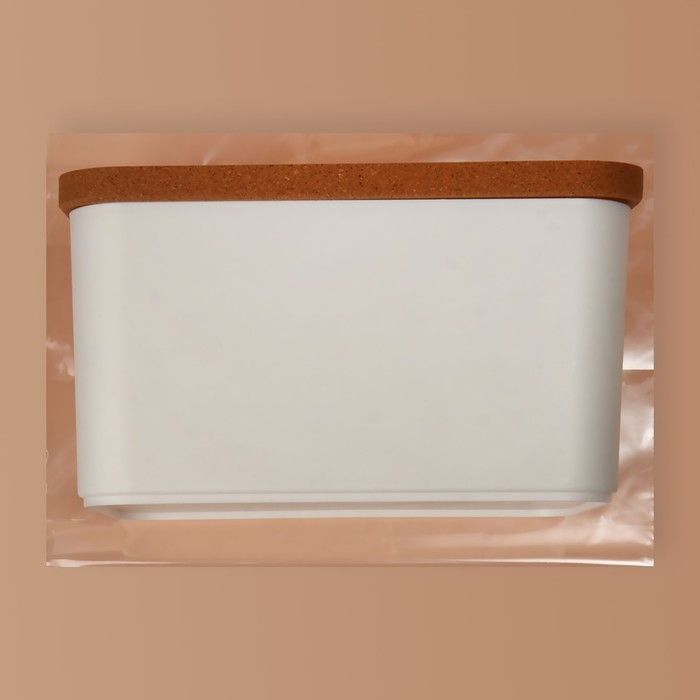 Набор органайзеров для хранения косметических принадлежностей &laquo;Korely&raquo;, 23,5 &times; 16,6 &times; 19,3 см, цвет слоновая кость