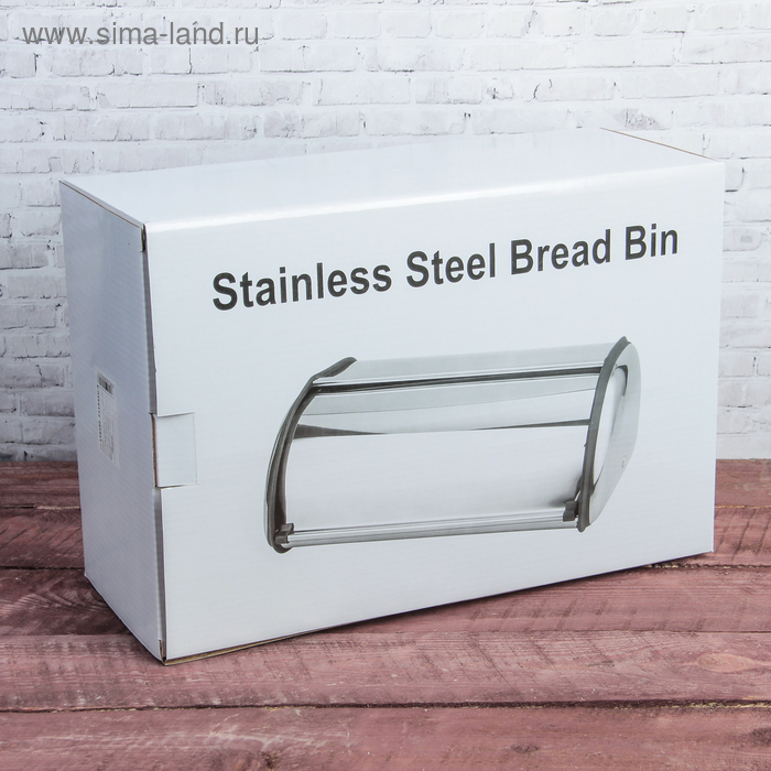Хлебница из нержавеющей стали &laquo;Универсал&raquo;, 35&times;24&times;14 см