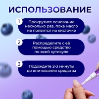 Масло для кутикулы в карандаше &laquo;Черника&raquo;