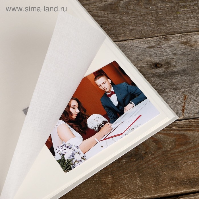 Фотоальбомы Fotografia традиционный, 30 листов, 29х29 см, Фотоальбомы Fotografia традиционный, 30 листов, 29х29 см, "Свадебный"