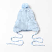 Шапка детская MINAKU, р-р 44-46, цвет голубой Шапка детская MINAKU, р-р 44-46, цвет голубой