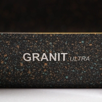 Противень Granit Ultra, 36,5×26×5,5 см, антипригарное покрытие, цвет чёрный Противень Granit Ultra, 36,5×26×5,5 см, антипригарное покрытие, цвет чёрный