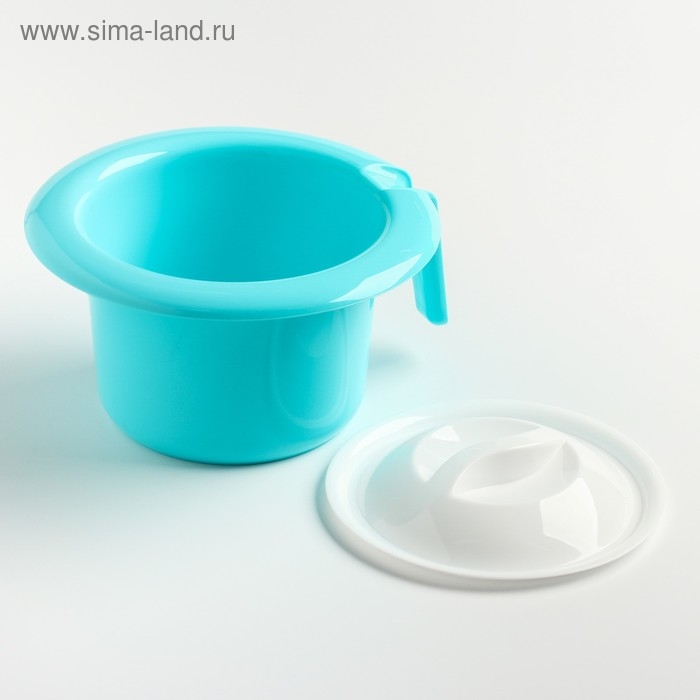 Горшок туалетный детский &laquo;Кроха&raquo;, цвет голубой, 1,75 л.