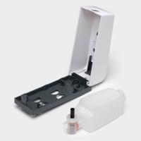 Диспенсер для мыла и антисептика SAVANNA, механический, 350 мл, пластик, белый Диспенсер для мыла и антисептика SAVANNA, механический, 350 мл, пластик, белый