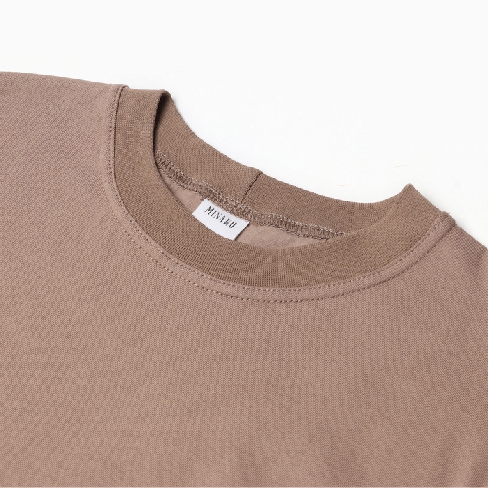 Футболка детская MINAKU, цвет бежевый, рост 104 см