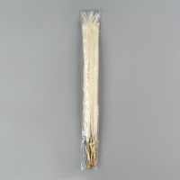 Пампасная искусственная трава, высота 43 см, набор 3 шт., цвет молочный Пампасная искусственная трава, высота 43 см, набор 3 шт., цвет молочный