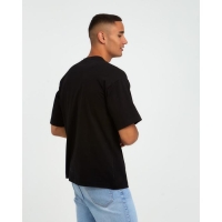 Футболка KAFTAN "Окна", черный, р. 48 Футболка KAFTAN "Окна", черный, р. 48