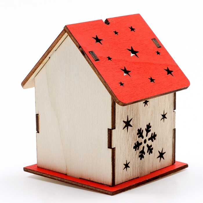 Декор с подсветкой «Сказочный дом», 6,5 × 6,5 × 8,5 см Декор с подсветкой «Сказочный дом», 6,5 × 6,5 × 8,5 см
