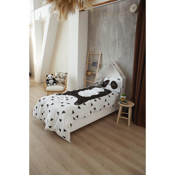 Постельное белье Этель 1,5 сп &laquo;Панда&raquo; 143х215 см, 150х214 см, 50х70 см -1 шт