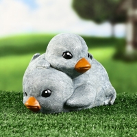 Садовая фигура "Гусята" 17х17х12см Садовая фигура "Гусята" 17х17х12см