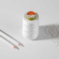 Нитки 70ЛЛ, 1500 м, цвет белый Нитки 70ЛЛ, 1500 м, цвет белый